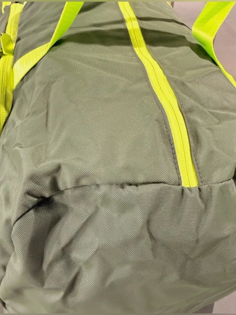 NEW TUMI Voyageur JUST IN CASE Packable 20.5” Duffel Bag - GREEN LIME